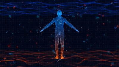 Medical technology concept. 3D rendering